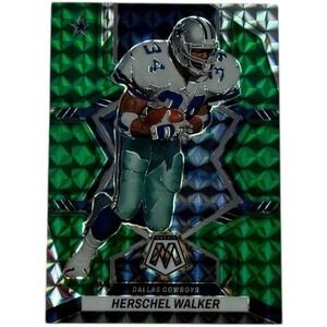 2022 Mosaic Green Prizm Herschel Walker #236 - Dallas Cowboys